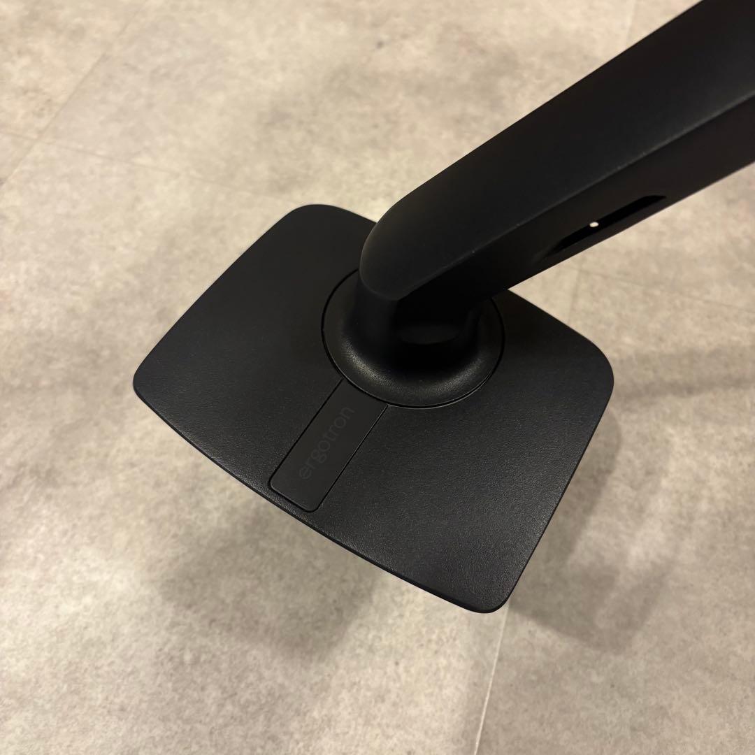 ergotron MXV モニターアーム　スリムタイプ マットブラック