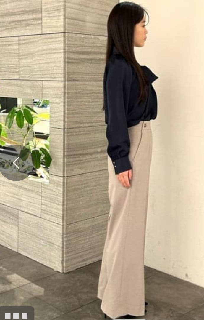 mi新品未使用タグ付きピンキーダイアンラグランボウタイブラウス