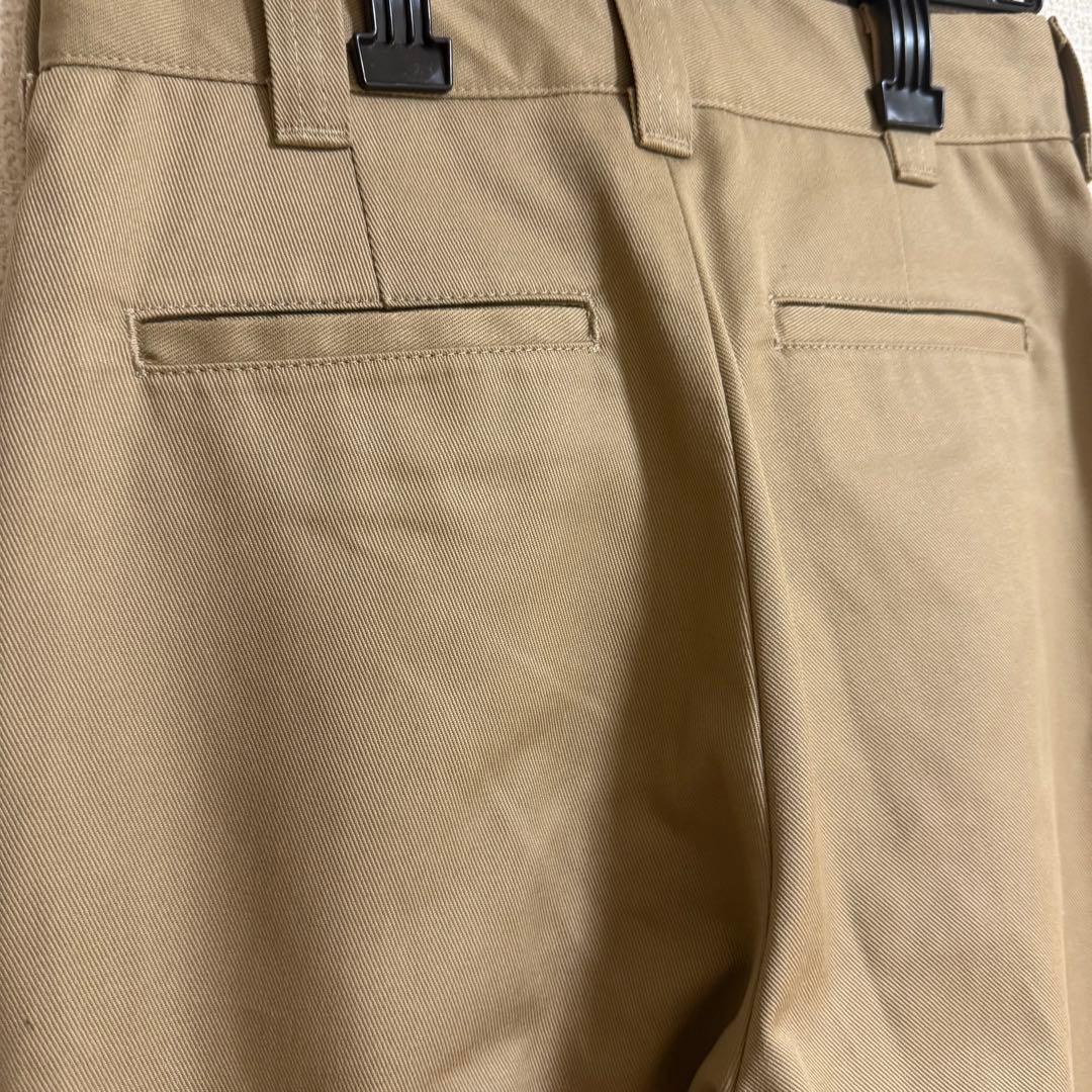 【美品】シンゾーン トムボーイパンツ ベージュ 36 タックパンツ