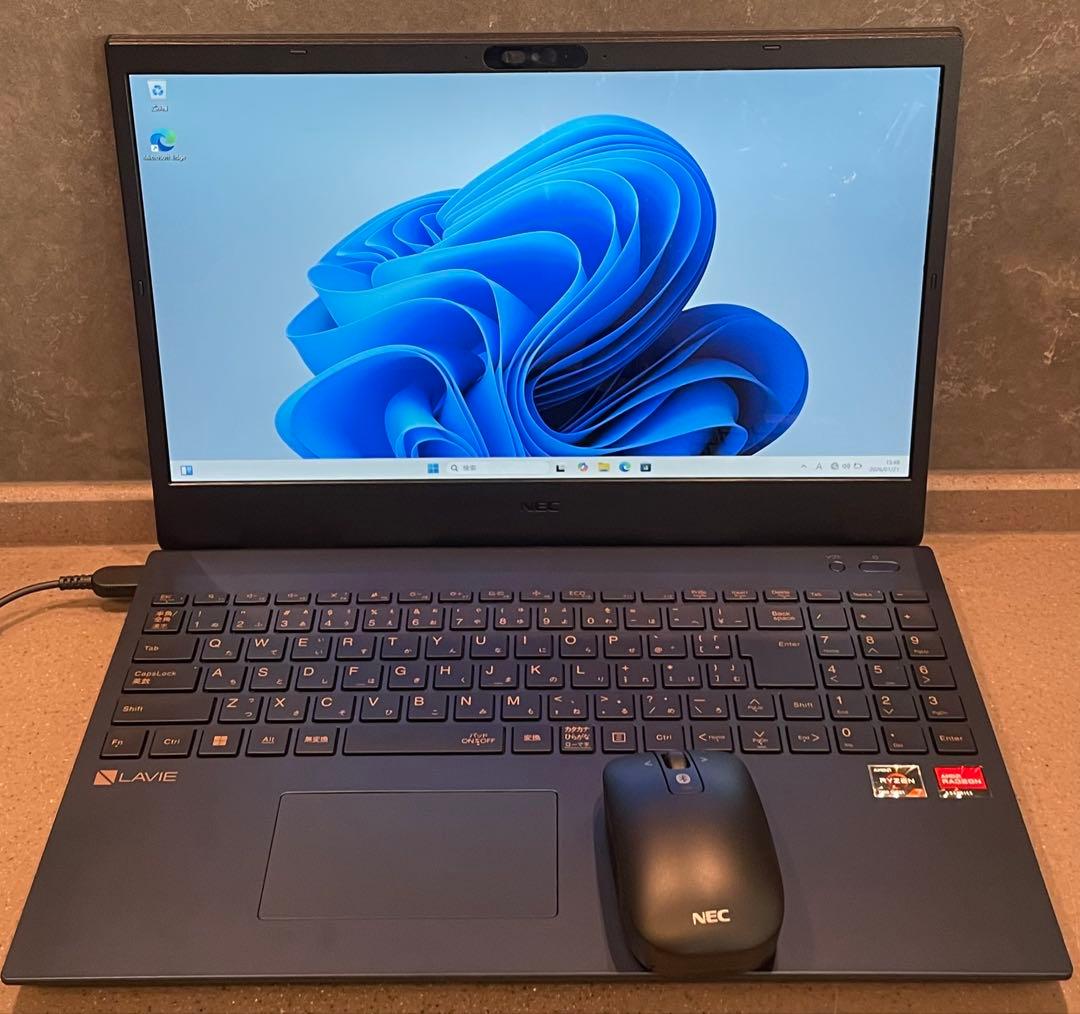 Windowsノート本体 NEC LAVIE PC-N1565FAL Ryzen7-7730U 8GB