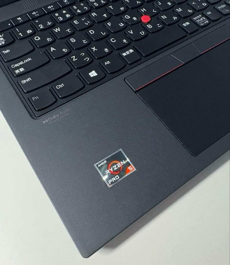 美品⭐️Ryzen5PRO搭載✳︎ThinkPad X13Gen2✨バッテリー99%