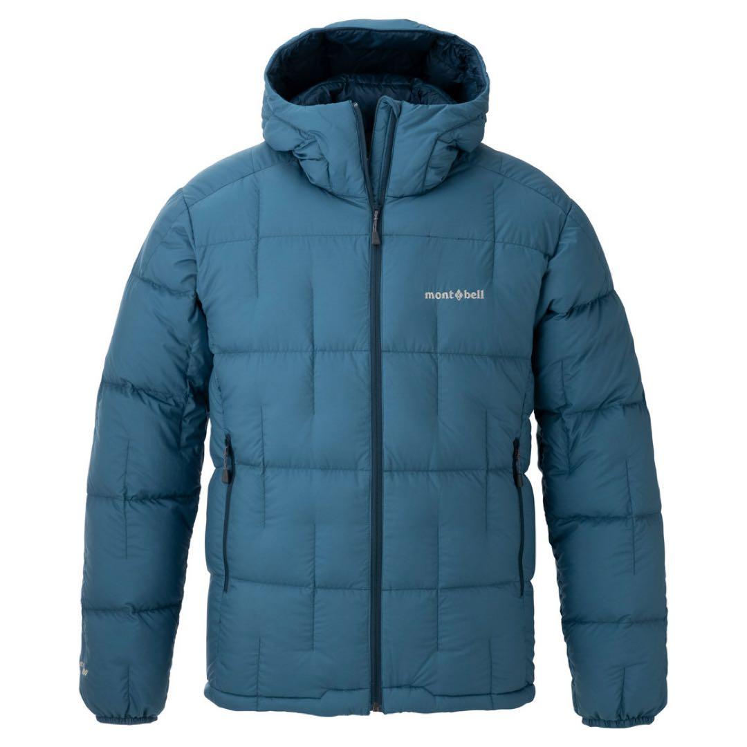 mont-bell ネージュダウンパーカー ブルー S