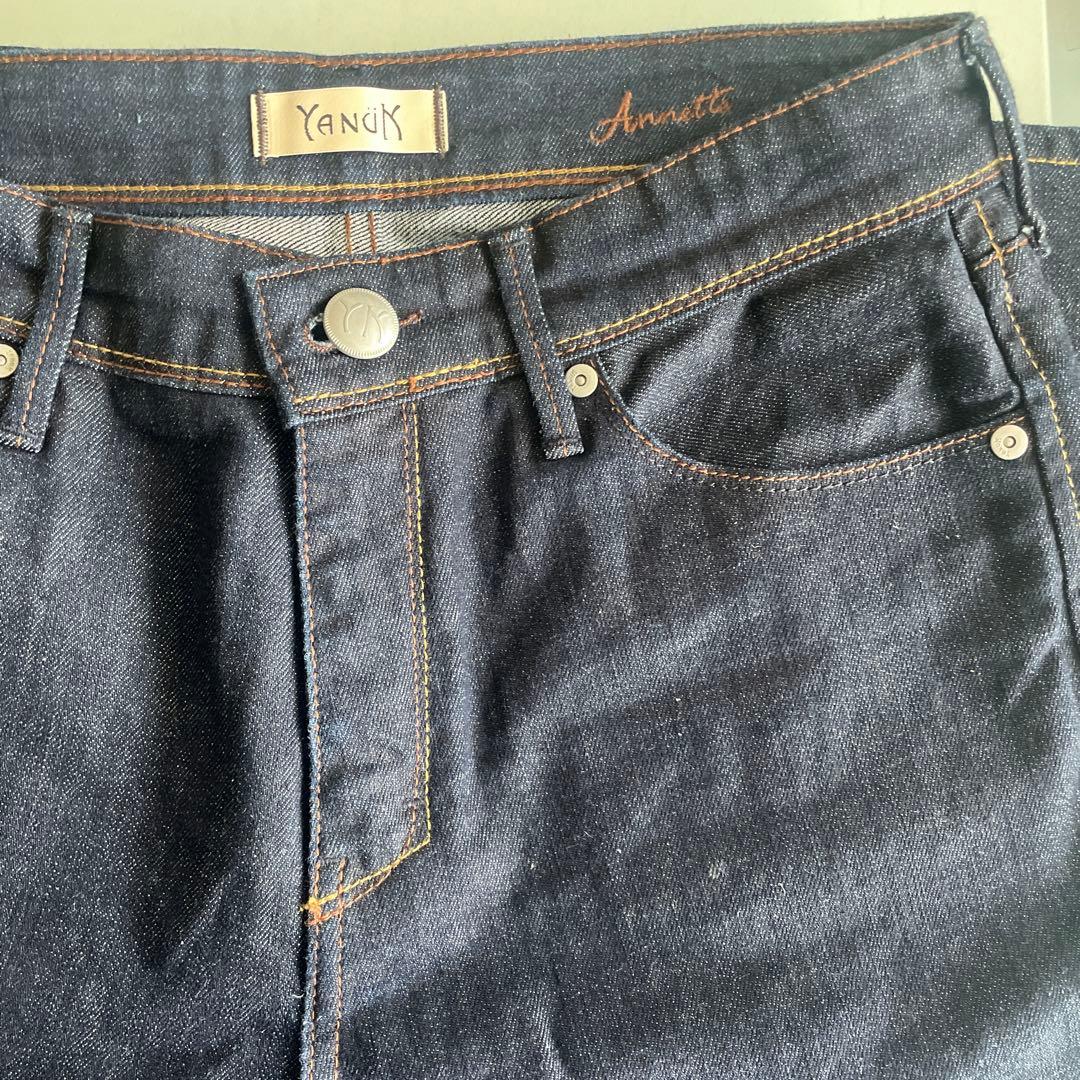 YANUK ヤヌーク　レディース　ストレート ANNETTE インディゴ 27