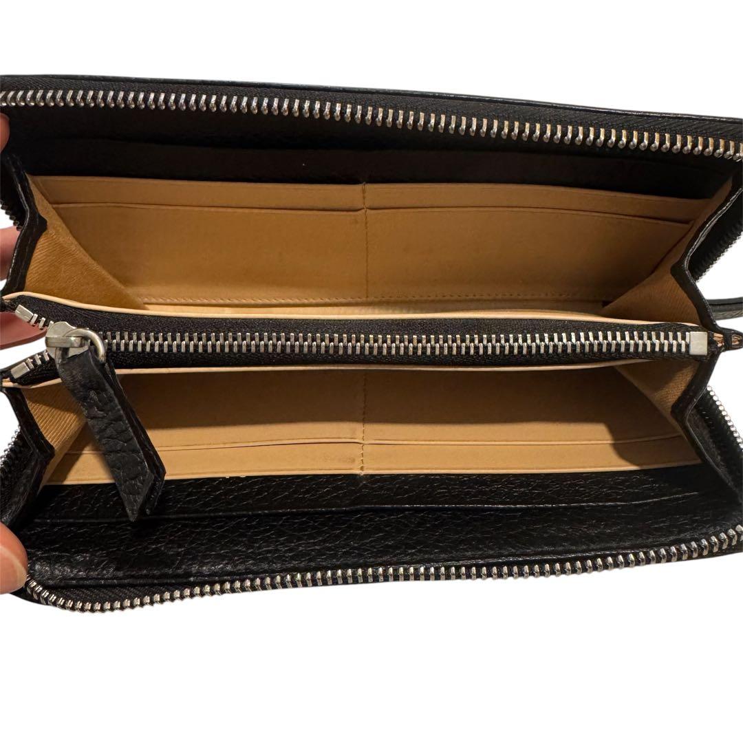 Maison Margiela マルジェラ 本革 長財布 ラウンドファスナー