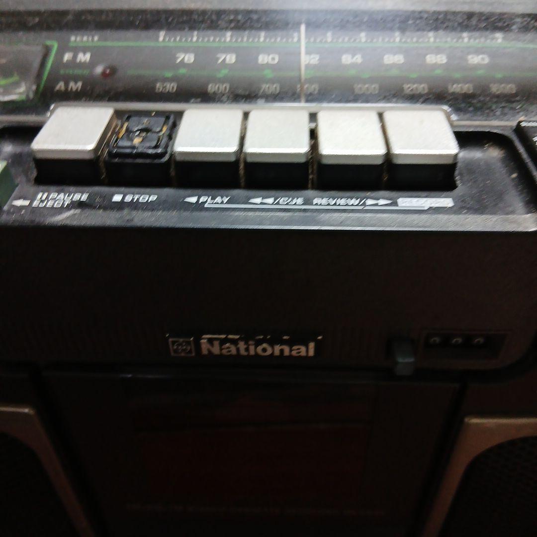 National ラジカセ AM/FMカセットプレーヤー