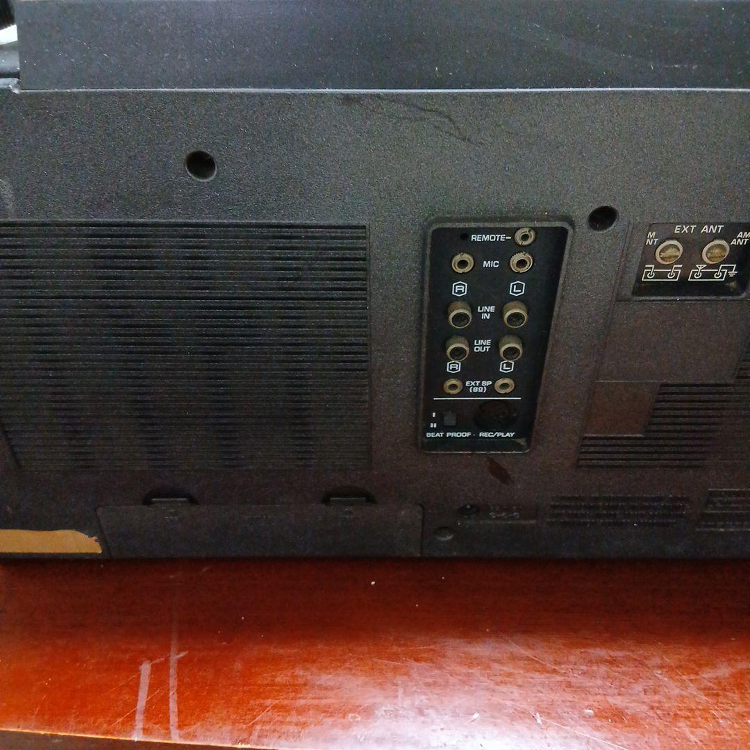 National ラジカセ AM/FMカセットプレーヤー