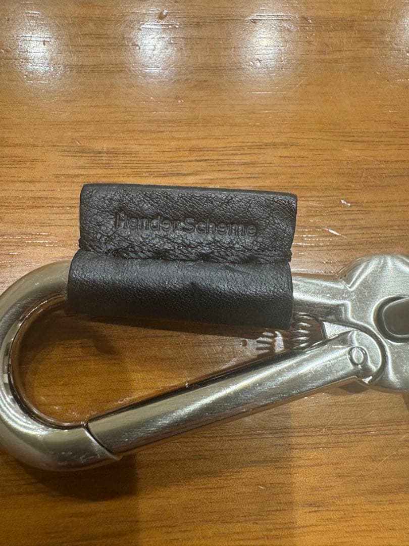 くりすけ Handmade Scheme カラビナキーホルダー シルバー