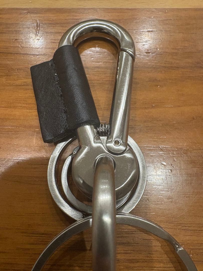 くりすけ Handmade Scheme カラビナキーホルダー シルバー