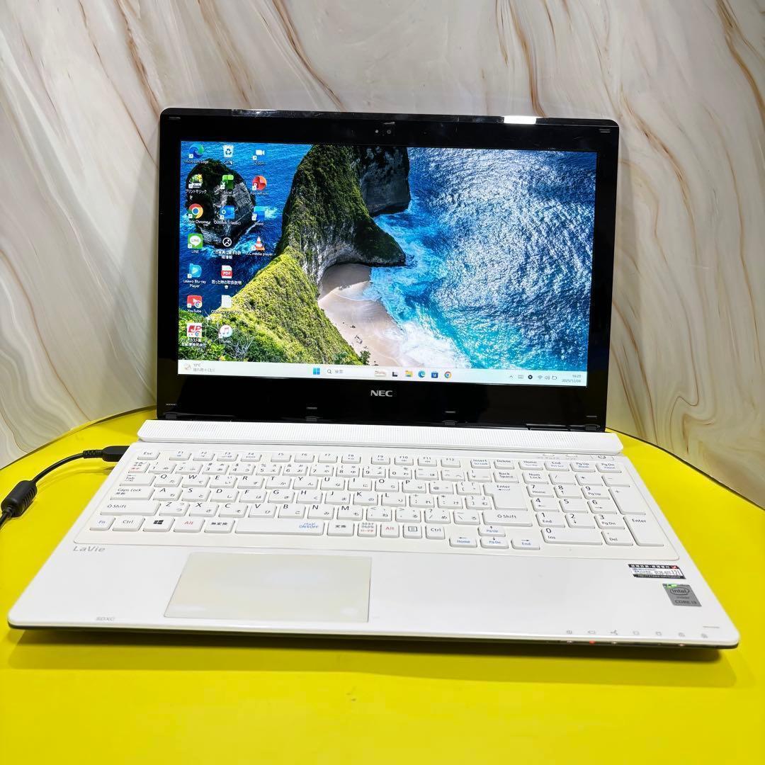 セール♪爆速SSD✨windows11 LAVIEノートPC✨オフィス カメラ✨