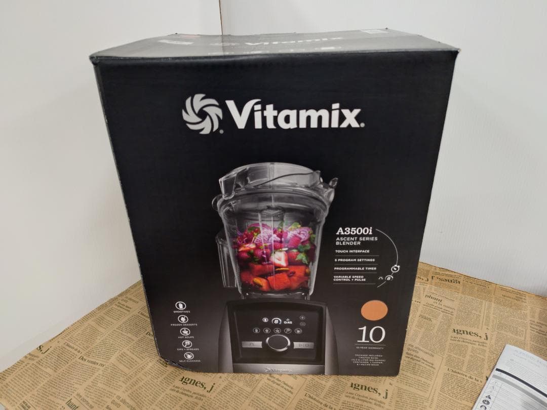 【ほぼ未使用】Vitamix A3500i コッパー 最上位モデル 整備済