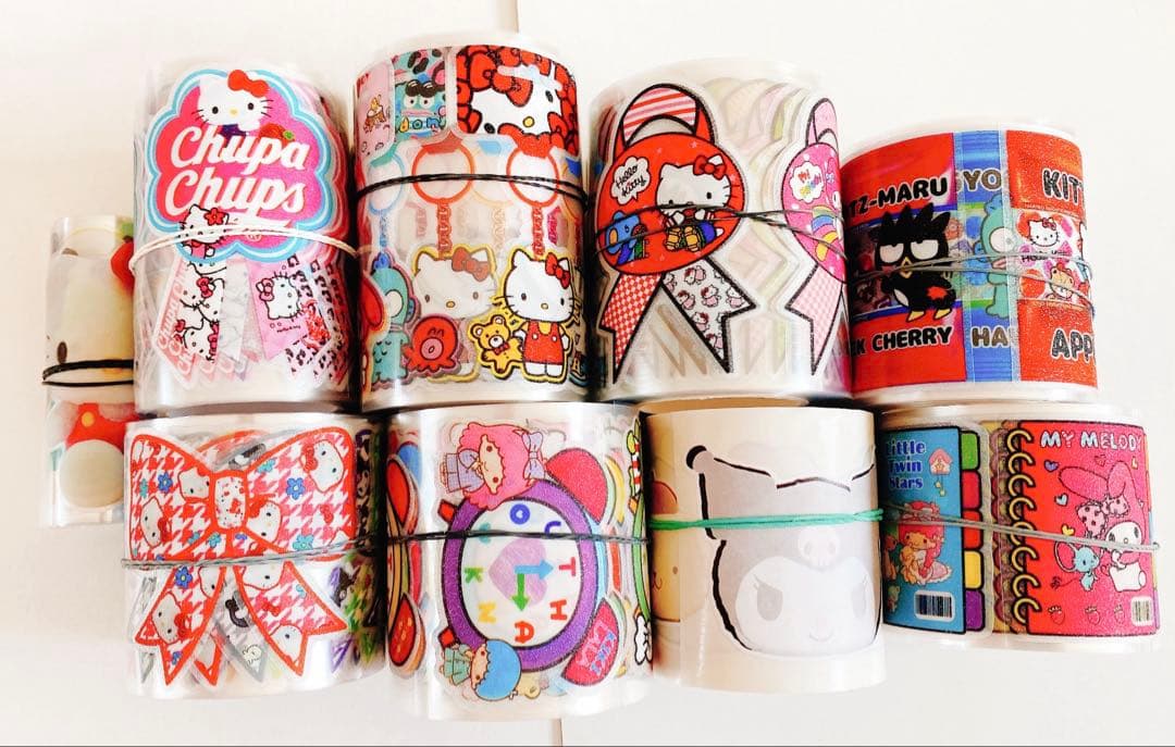 そら☪　サンリオ　ロールシール　まとめ売り