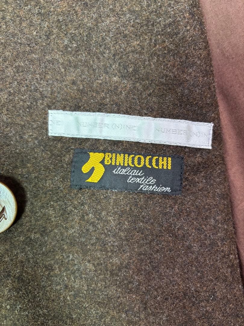 フ*イ様 NUMBER(N)INE ジョージ期　　サイズ4相当 ダブルブレストベ