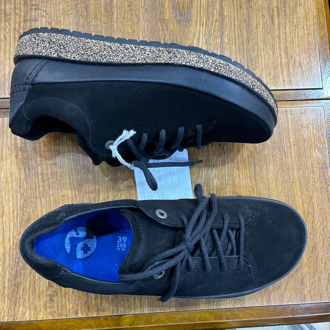 ビルケンシュトックHONNEF LOW.黒39 新品.定価¥29700