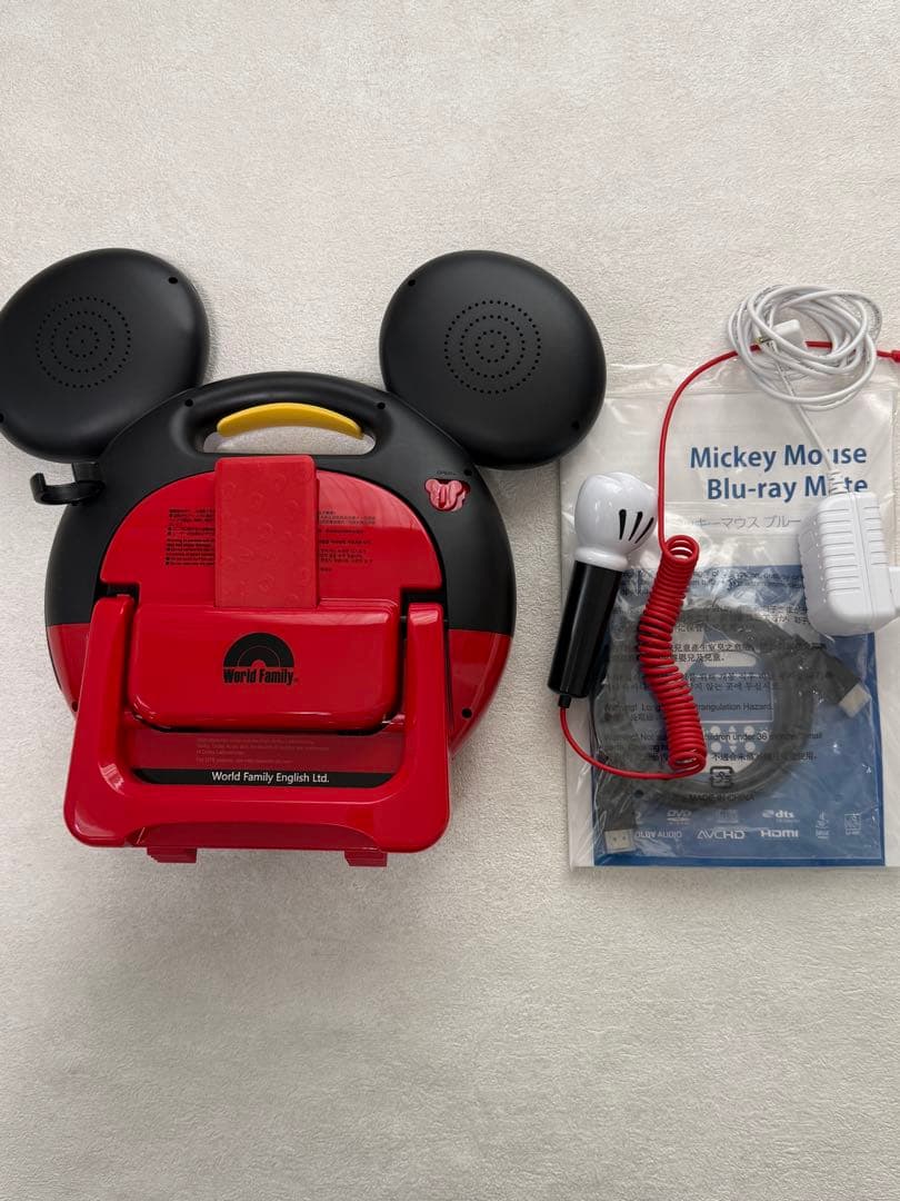 美品　ミッキーメイト　ブルーレイ　ディズニー英語システム DWE Blu-ray