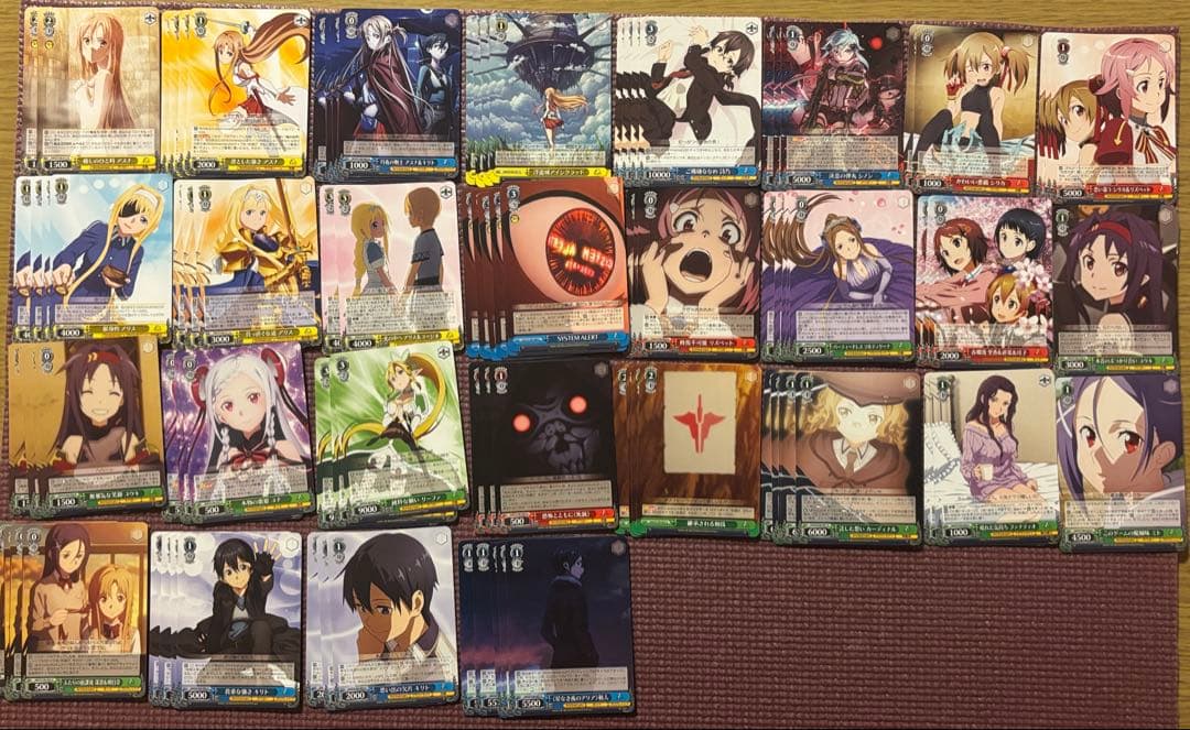 ヴァイスシュヴァルツ　SAO 10th まとめ売り