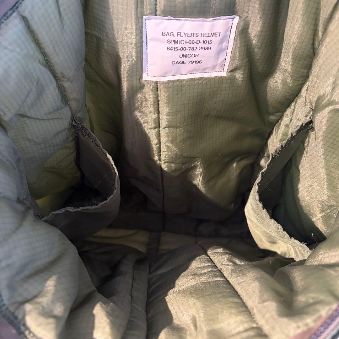 米軍 実物 ヘルメットバッグ