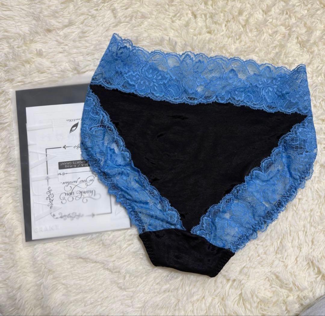 グランドイーワンズレーシーショーツ ブルームーン 白黒2枚組