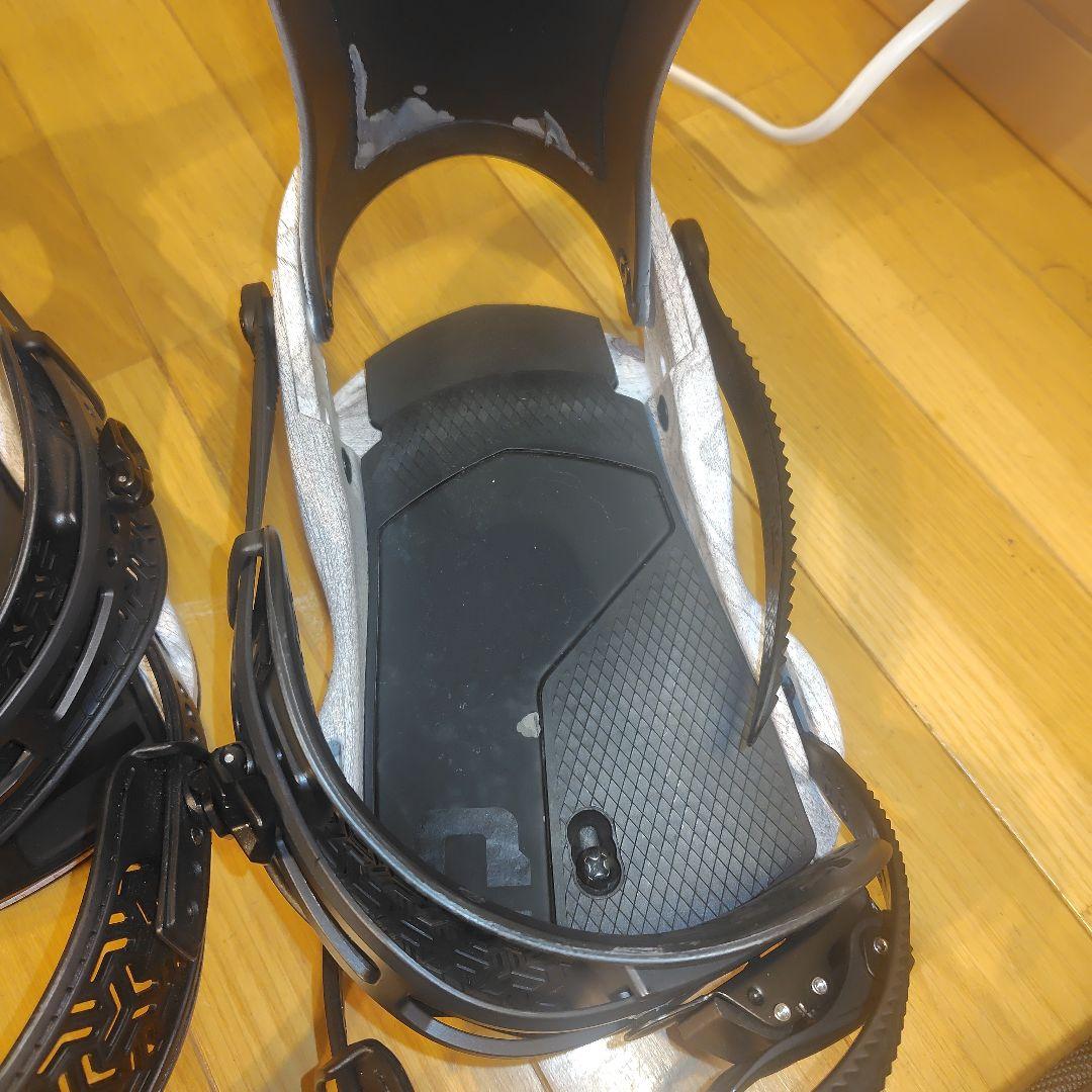 UNION ATLAS スノーボードビンディング ホワイトウッド　S