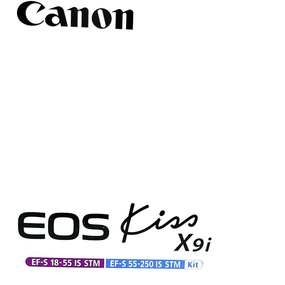 【超美品】Wi-Fi機能搭載Canon EOS Kiss X9i レンズ3本