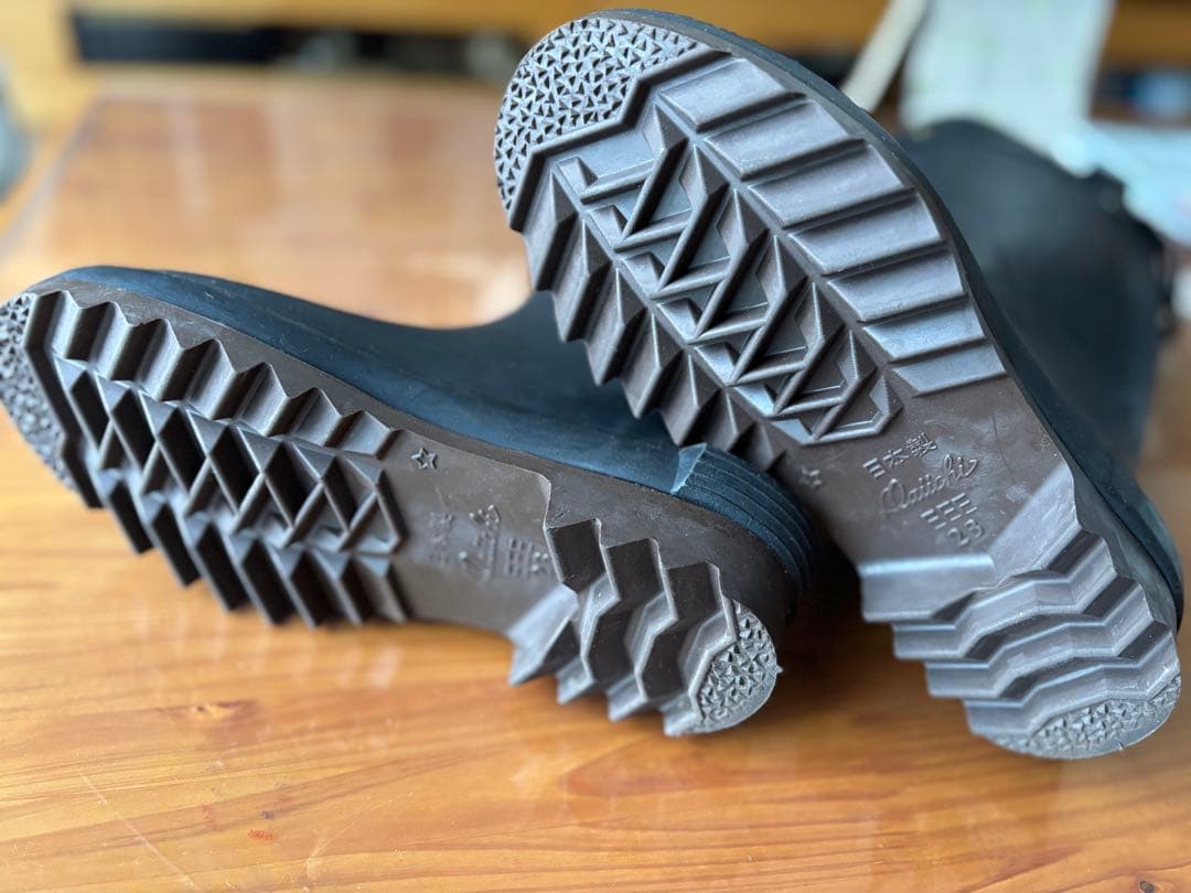 Daiichi rubber第一ゴム ラバーブーツ ブラック