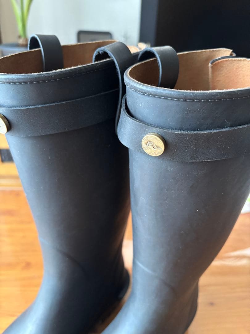 Daiichi rubber第一ゴム ラバーブーツ ブラック