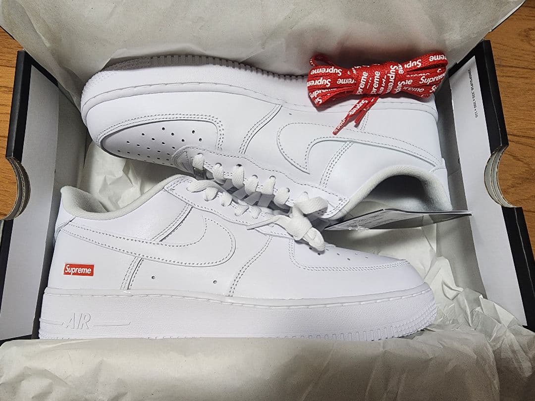 Supreme Air Force 1 ホワイト 26.5cm