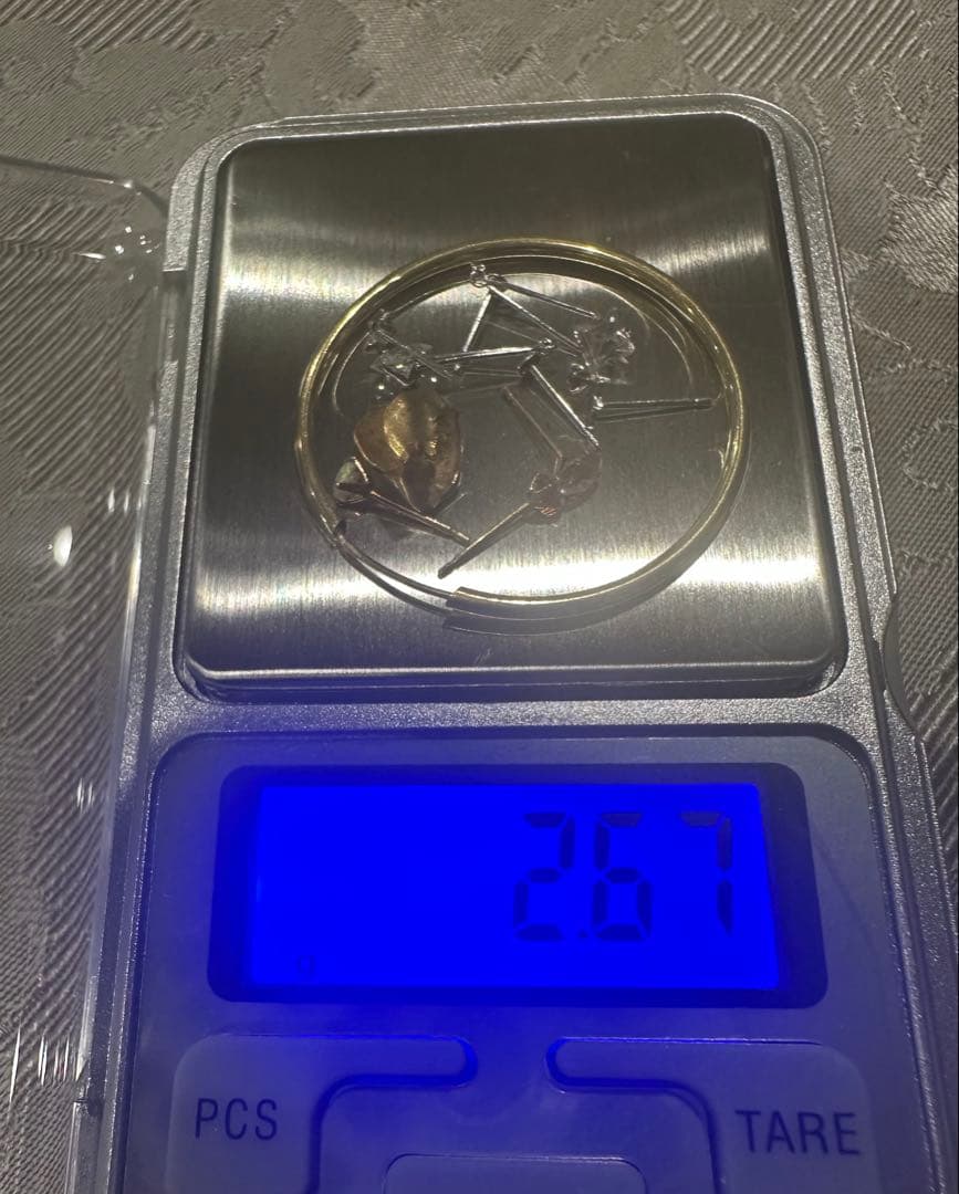 k18片耳ピアス　刻印有り、金歯、プラチナピアス　刻印有り　まとめ売り