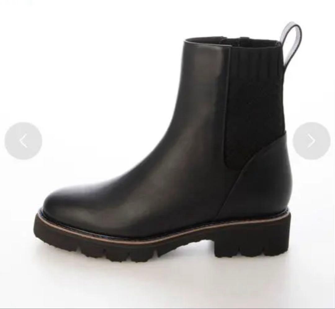 新品お値下げ中tsumori chisato WALK バックゴアショートブーツ