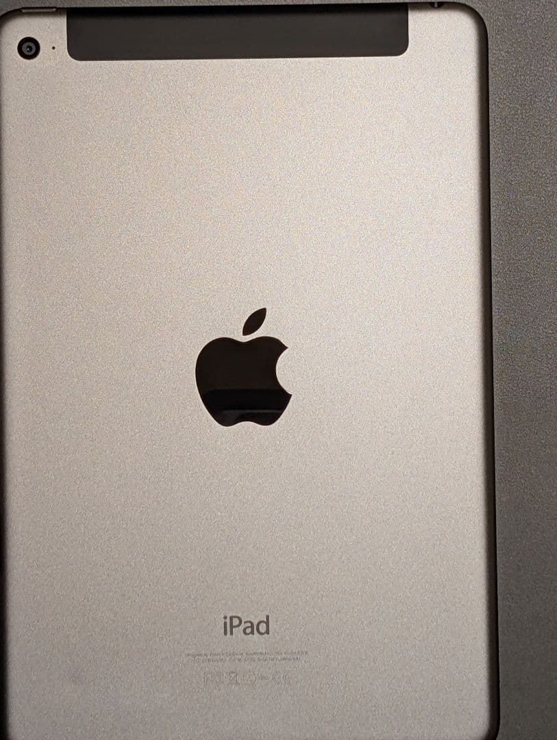 iPad本体 iPad mini4 WiFi Cellular 128GB SpaceGray