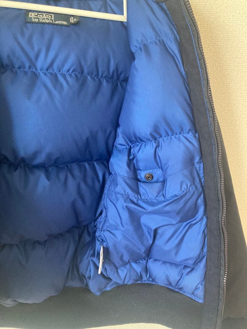 【値下げ】Polo by Ralph Lauren ネイビー ダウンジャケットS