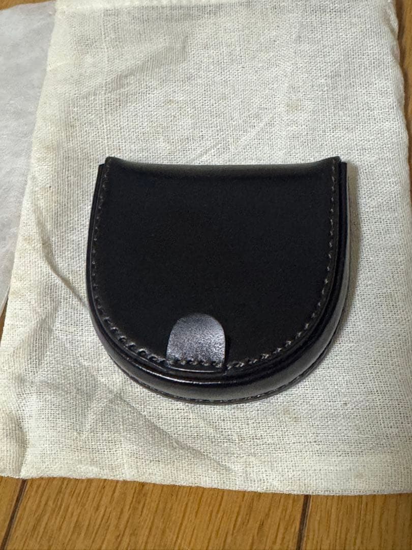 SOMES ブラックレザー馬蹄 ケース
