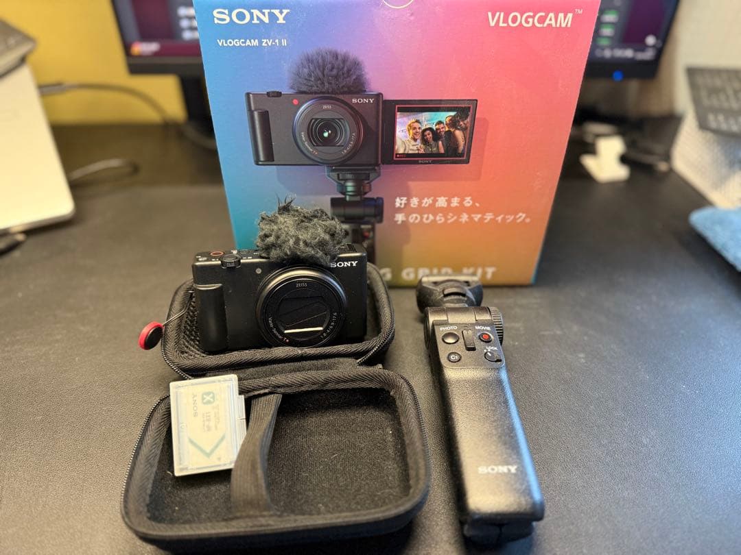 SONY VLOGCAM ZV-1 II m2 シューティンググリップ