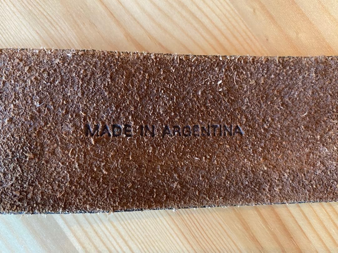 ✴︎お値下げ✴︎★希少品★ポロ・ラルフローレンPRLロゴ バックル付き本革ベルト