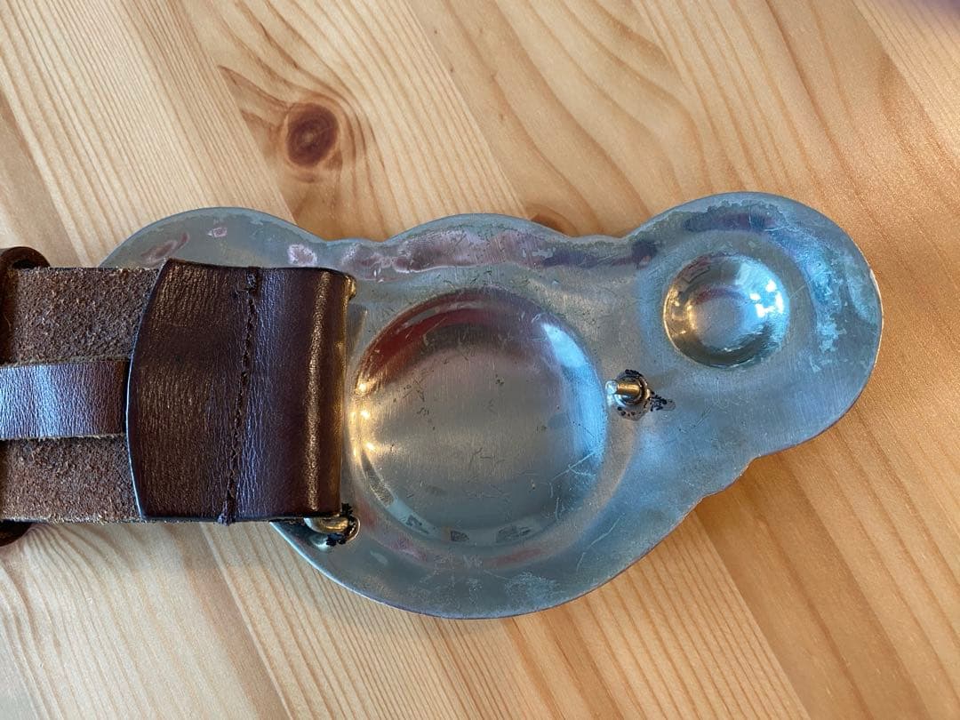 ✴︎お値下げ✴︎★希少品★ポロ・ラルフローレンPRLロゴ バックル付き本革ベルト