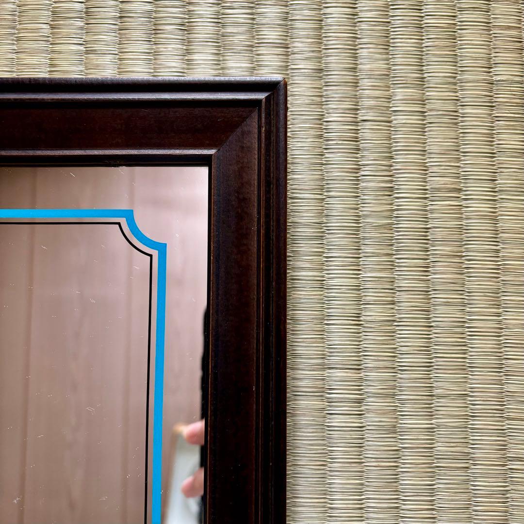 ウイスキー　鏡　レトロ　NIKKA WHISKY パブミラー　ビンテージ　当時