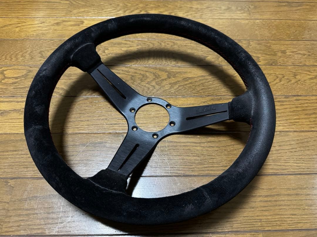 NARDI ステアリング　SPORTS タイプラリー　ブラックスエード N754