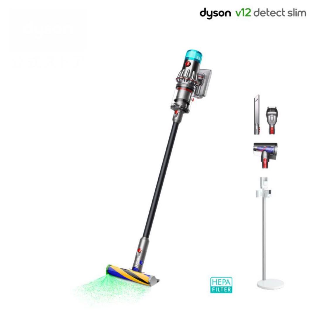 ダイソン V12 Detect Slim SV46FF 純正スタンド付き￼