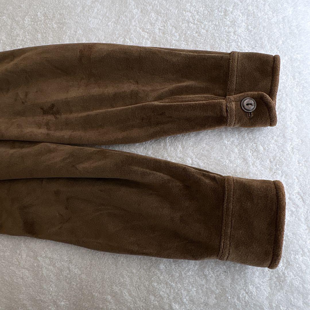 【RRL】三ツ星初期タグ ベロアプルオーバー シャツ S 長袖希少 名作品