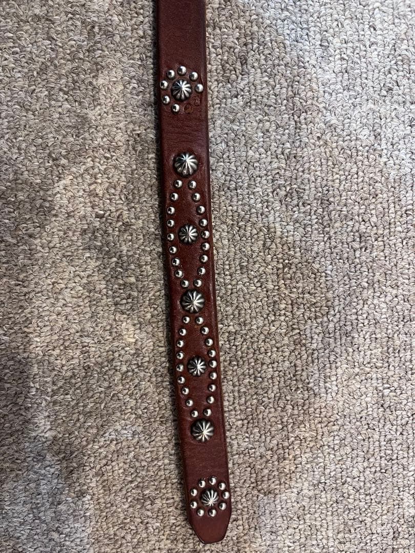 美品　HTC ナローベルト　34 ブラウン