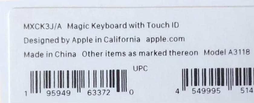 優良品｜USB-C｜Touch ID｜Magic Keyboard ｜純正