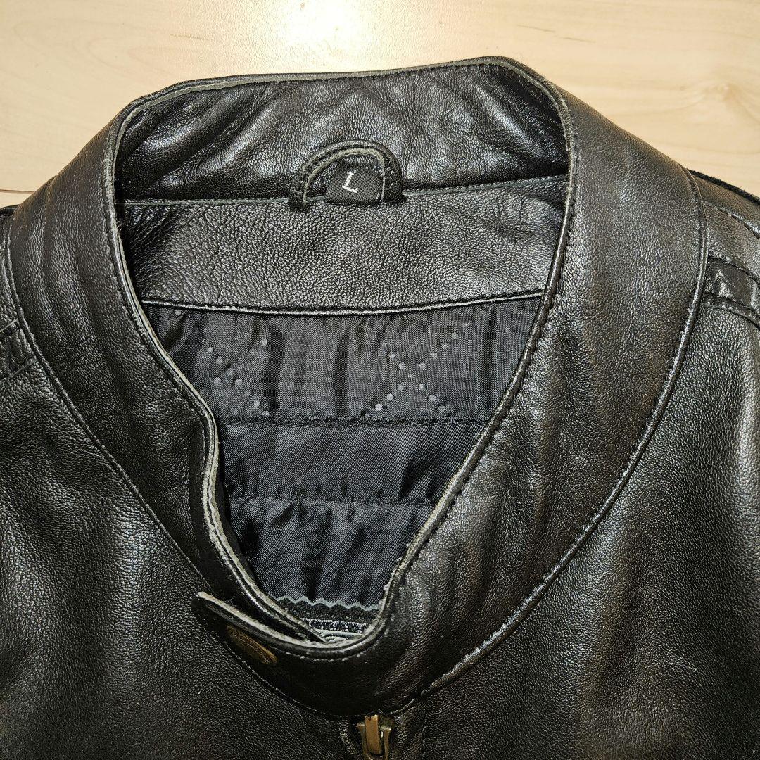 DEGNER デグナー シープレザージャケット ブラック サイズL