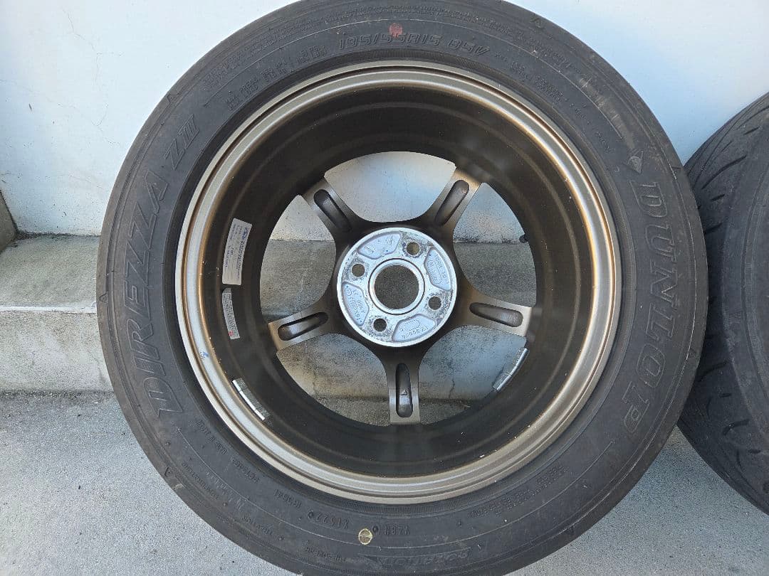 ADVAN TC-4 15インチ 4穴 PCD100 6.5j ET40