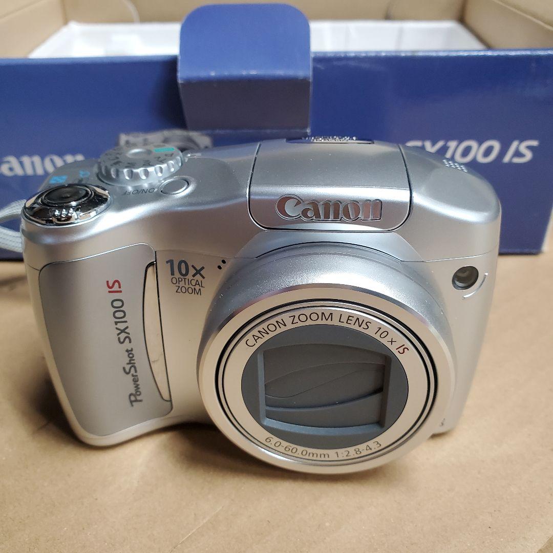 新品未使用 Canon PowerShot SX100 IS グレー デジカメ