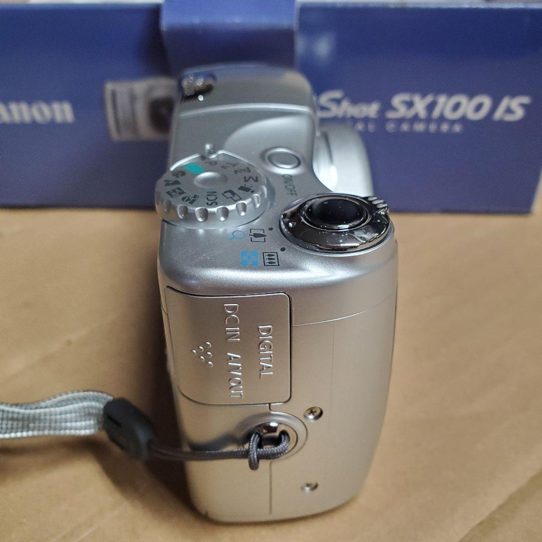 新品未使用 Canon PowerShot SX100 IS グレー デジカメ