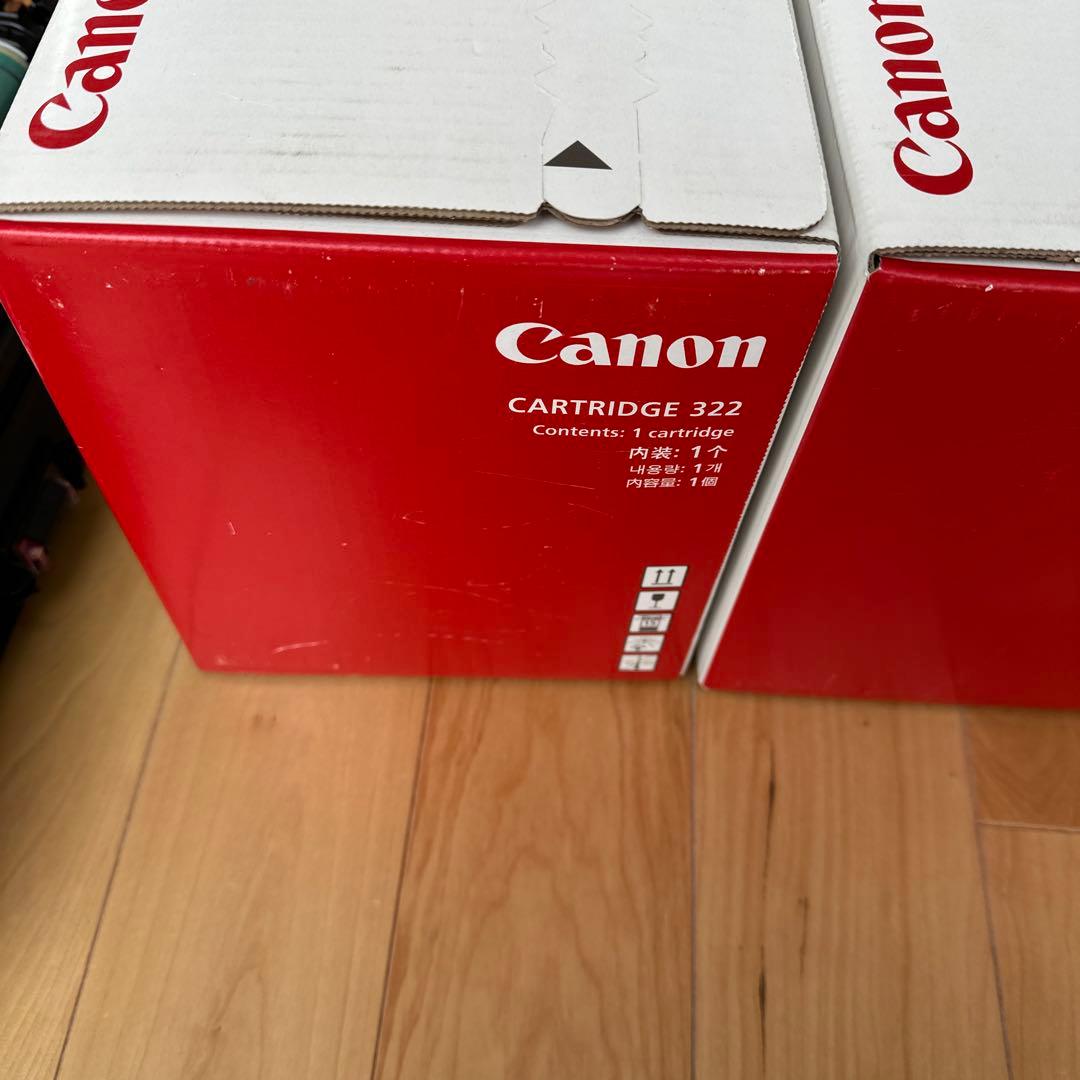 Canon 322 純正 トナーカートリッジ セット