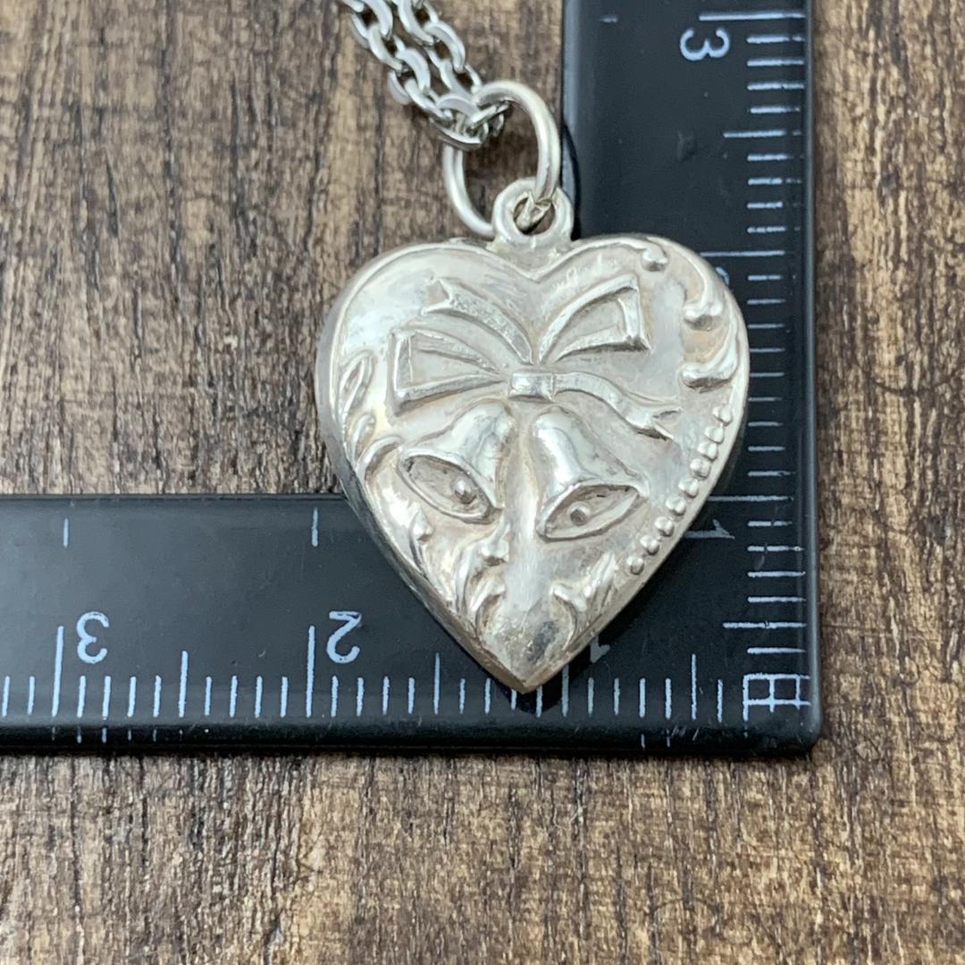 スウィートハートジュエリー ベル 鈴 シルバー ヴィンテージネックレス NAVY