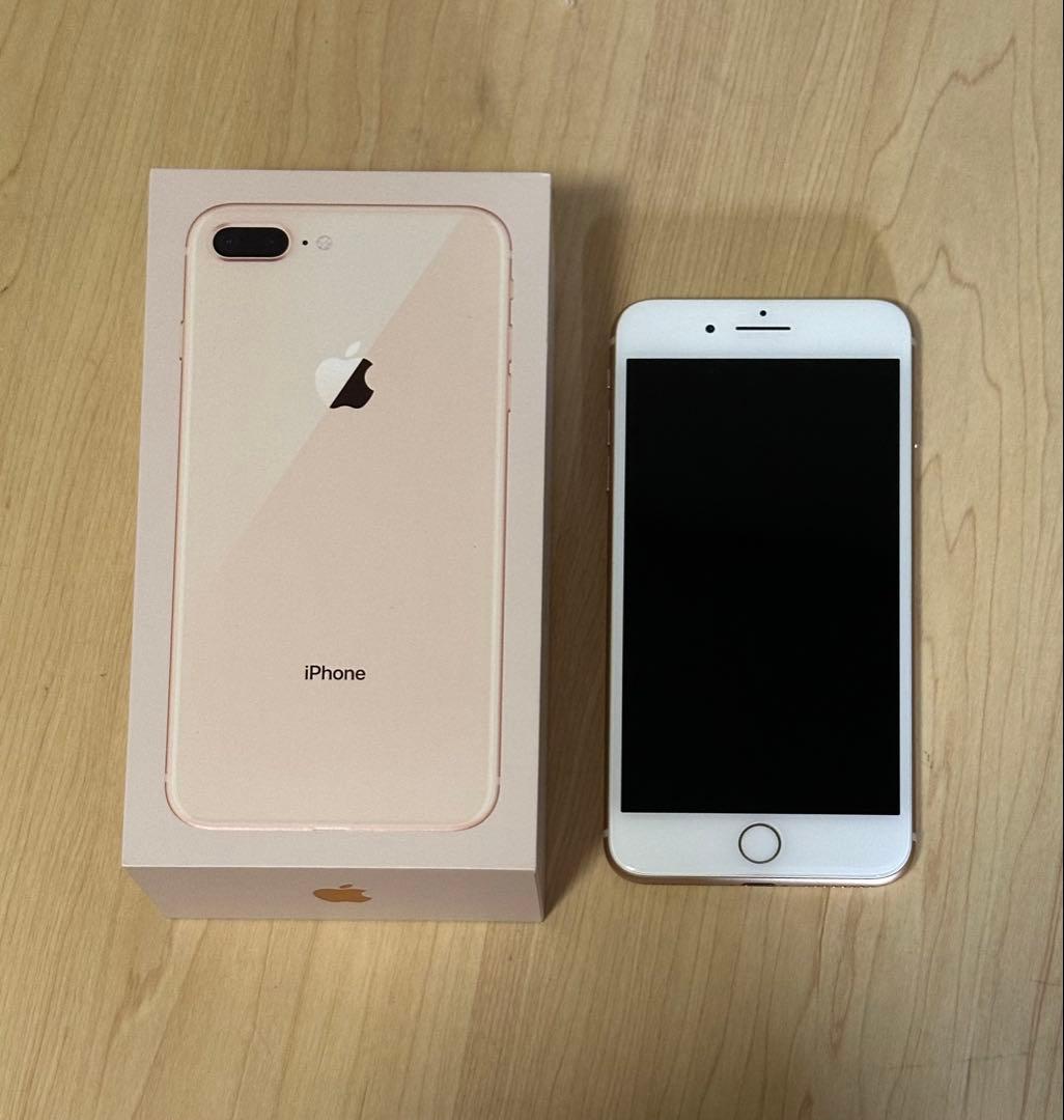【美品】iPhone 8 Plus 64GB ゴールド