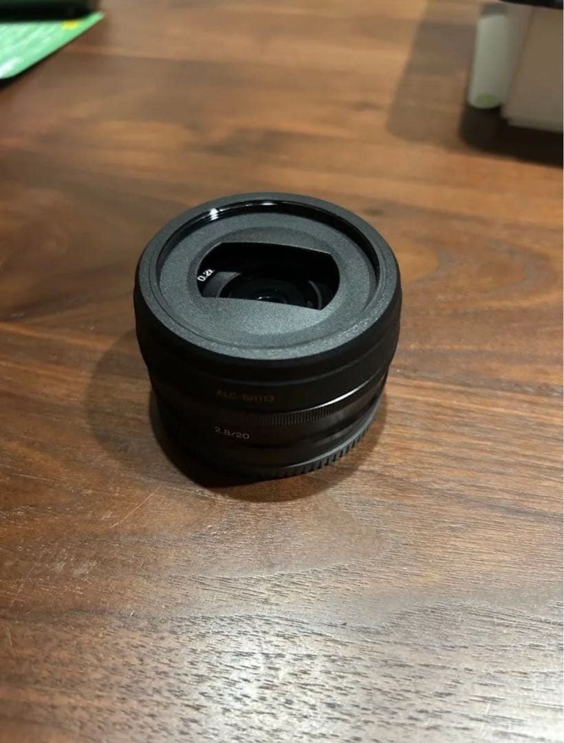 Sony E 20mm F2.8 レンズ(SEL20F28)