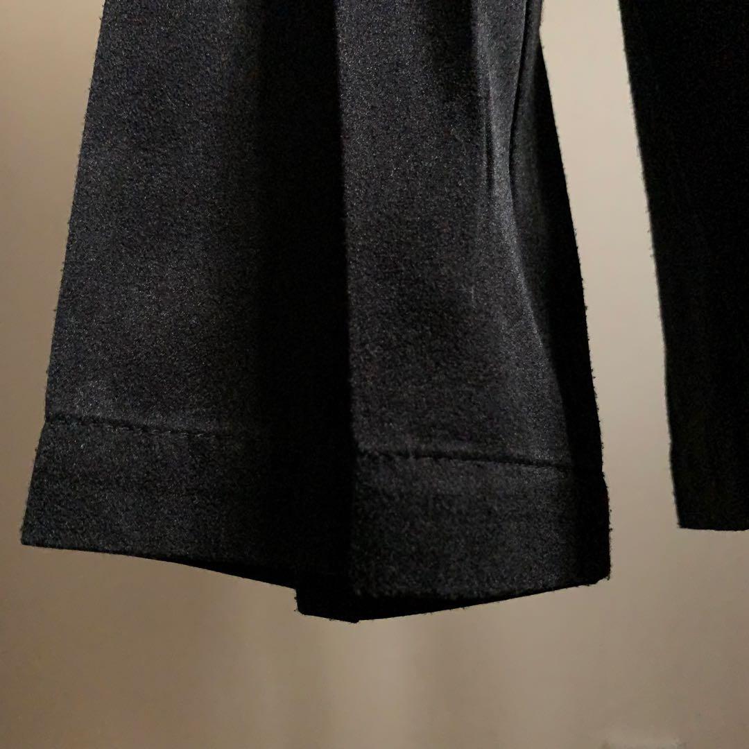 【美品】ISSEY MIYAKE シャツジャケット　2（M相当）　プリーツ　黒