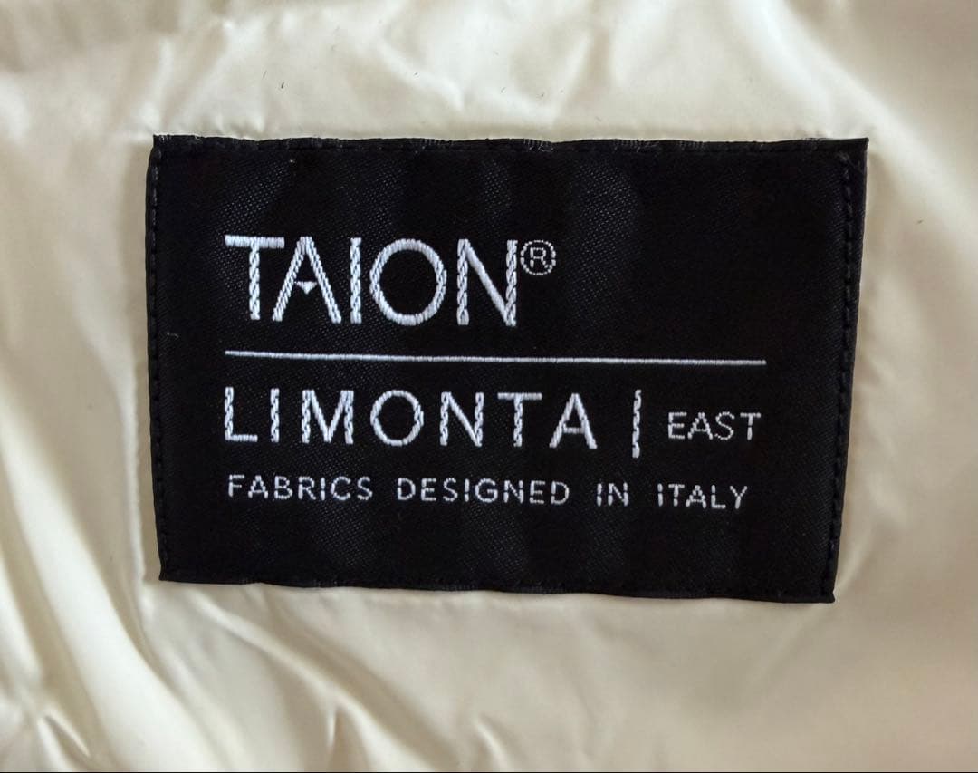 TAION &amp; LIMONTA EAST クルーネックダウンジャケット